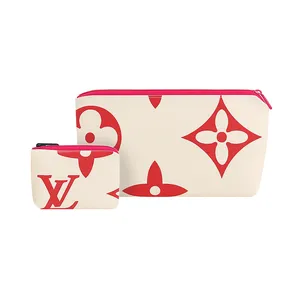 کیف لوازم آرایش دخترانه مدل 0012 مجموعه دو عددی