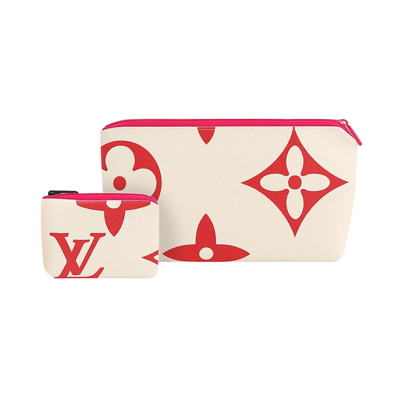 کیف لوازم آرایش دخترانه مدل 0012 مجموعه دو عددی