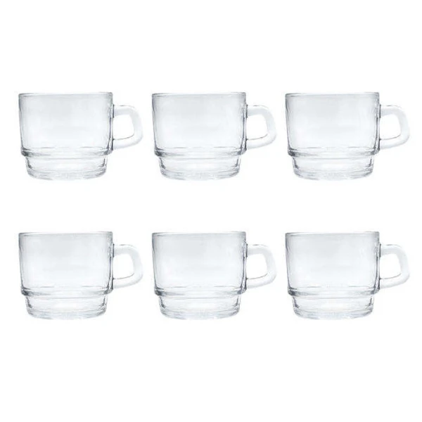 لیوان کاوه مدل q1021 بسته 6 عددی