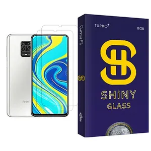 Atouchbo Shiny Glass MIX002 Screen Protector For Xiaomi Redmi Note 9 Pro (India) Pack Of 2