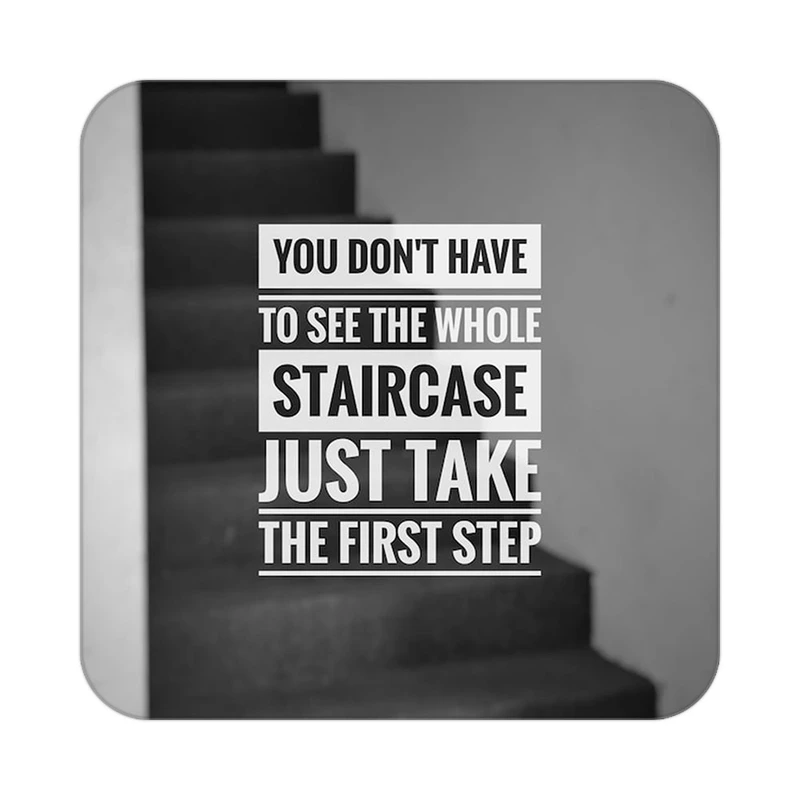 زیر لیوانی کاکتی طرح جملات انگیزشی و مثبت مدل mp24859