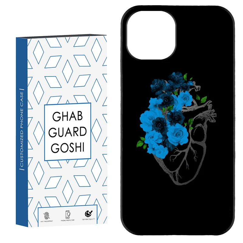 کاور قاب گارد گوشی طرح قلب کد TPU-444 مناسب برای گوشی موبایل اپل iPhone 13 / 14