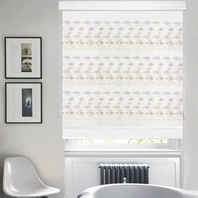 پرده زبرا شب و روز زیو کد VP-65 سایز 100x280 سانتی متر