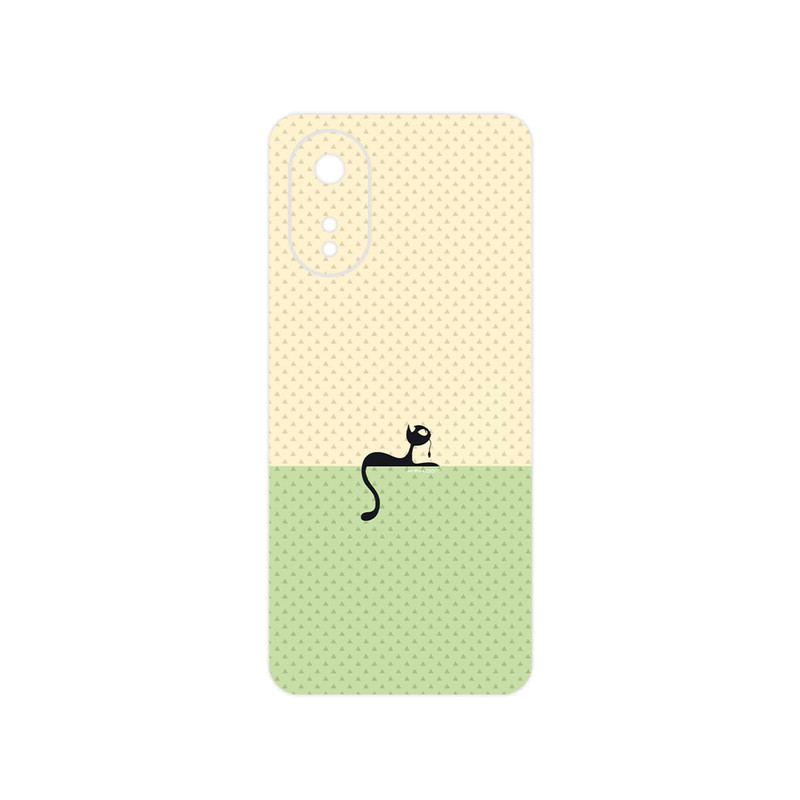 برچسب پوششی ماهوت مدل Minimal Internet Cat Icon مناسب برای گوشی موبایل اپو A38