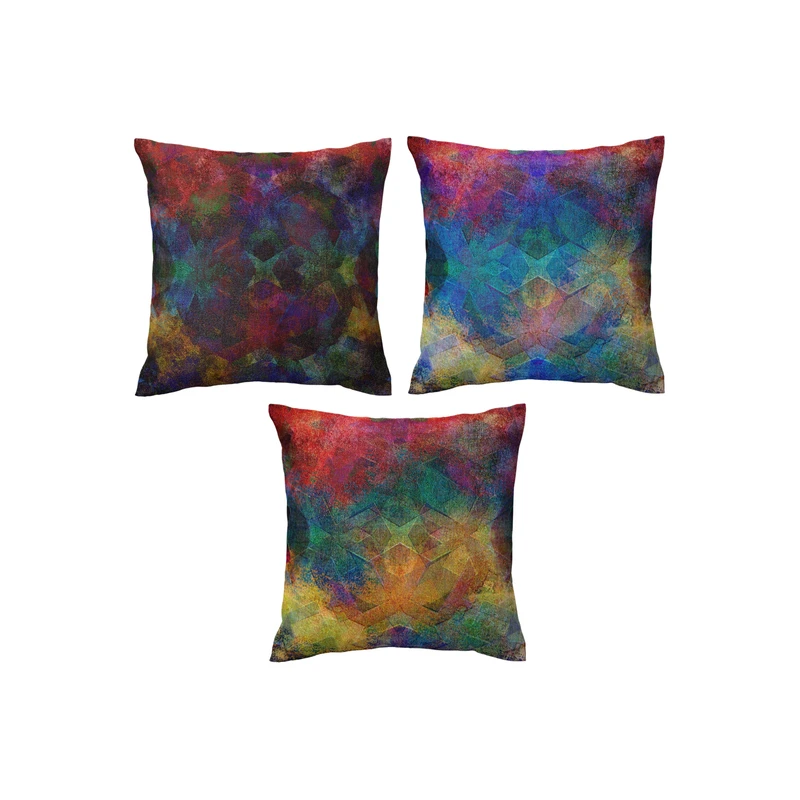 کاور کوسن مدل ابرنگی co40se-113 بسته 3 عددی