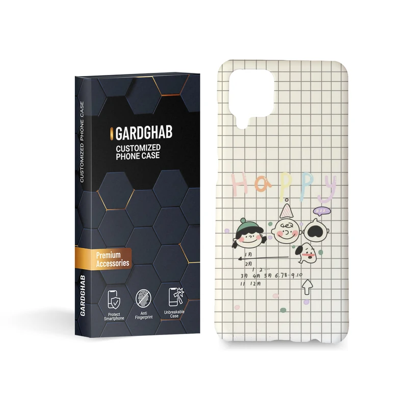 کاور گارد قاب مدل دخترانه مناسب برای گوشی موبایل سامسونگ galaxy a12