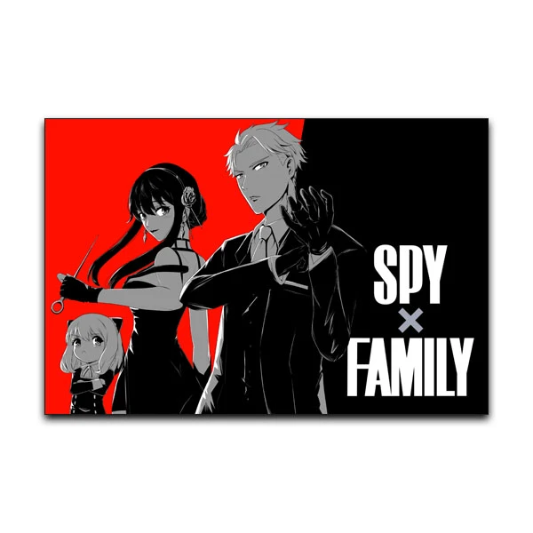 تابلو شاسی گوفی مدل انیمه جاسوس و خانواده طرح Spy X Family Anime کد RDBK16