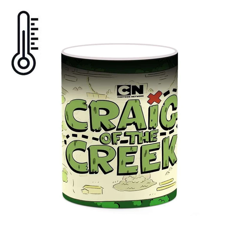 ماگ حرارتی کاکتی مدل کارتون Craig Of The Creek کد mgh22436