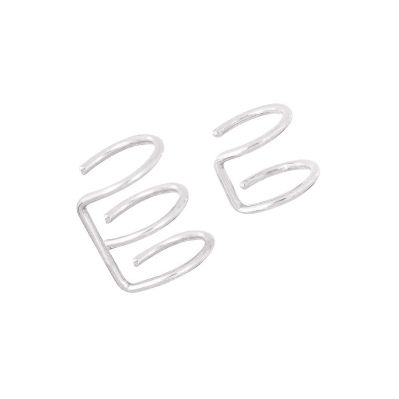 پیرسینگ گوش زنانه پایتخت مدل PS825مجموعه دو عددی