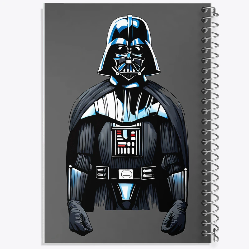 دفتر شطرنجی 50 برگ خندالو طرح جنگ ستارگان (Star Wars)  کد N3883