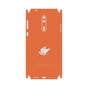 MAHOOT Minimalist origami bird-FullSkin Cover Sticker for Nokia 8