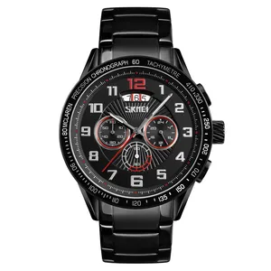 ساعت مچی عقربه‌ای مردانه اسکمی مدل 9176SLBK