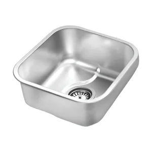 سینک ظرفشویی استیل توکار یک لگنه نگین الماس مدل SA33