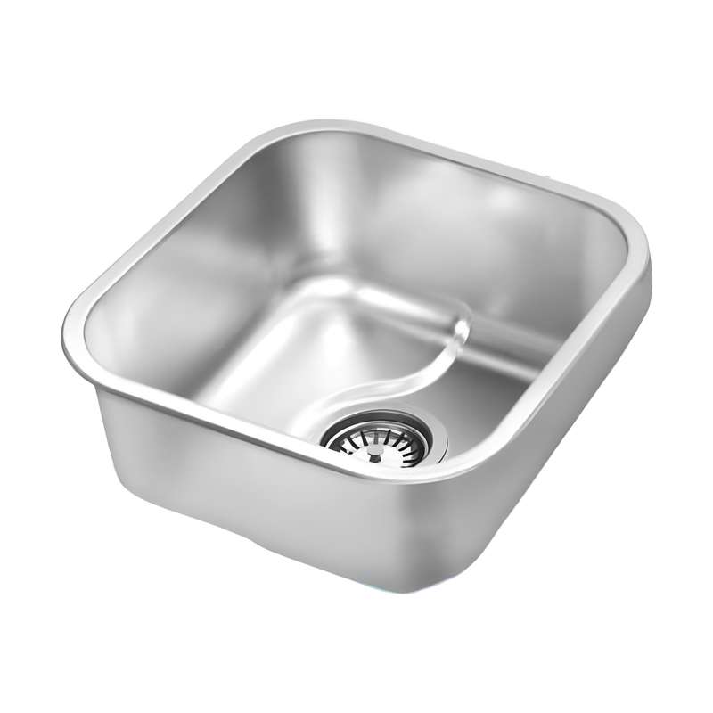سینک ظرفشویی استیل توکار یک لگنه نگین الماس مدل SA33