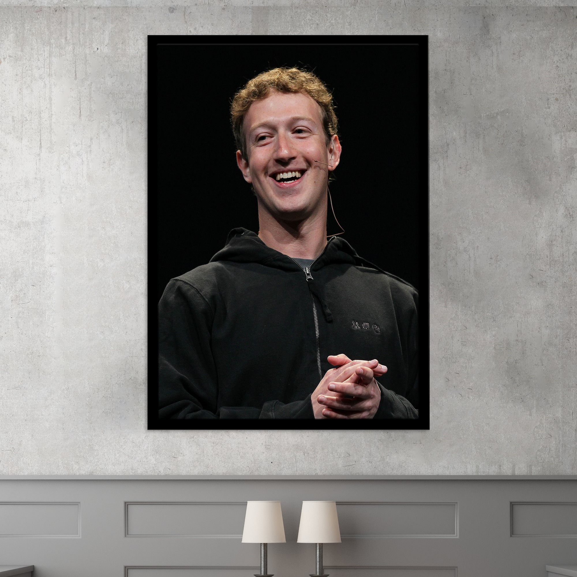 تابلو نوری بکلیت طرح شان پارکر مدل بک لایت کد B-s1894