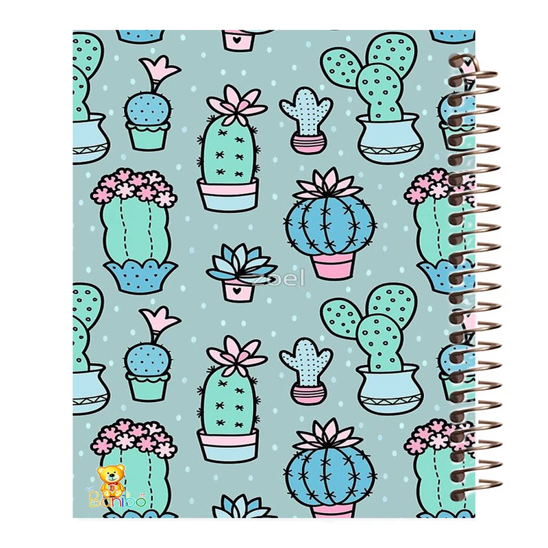 دفتر نقاشی 50 برگ بانیبو مدل کاکتوس کد 223