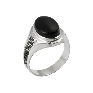 انگشتر نقره مردانه کد BN-103