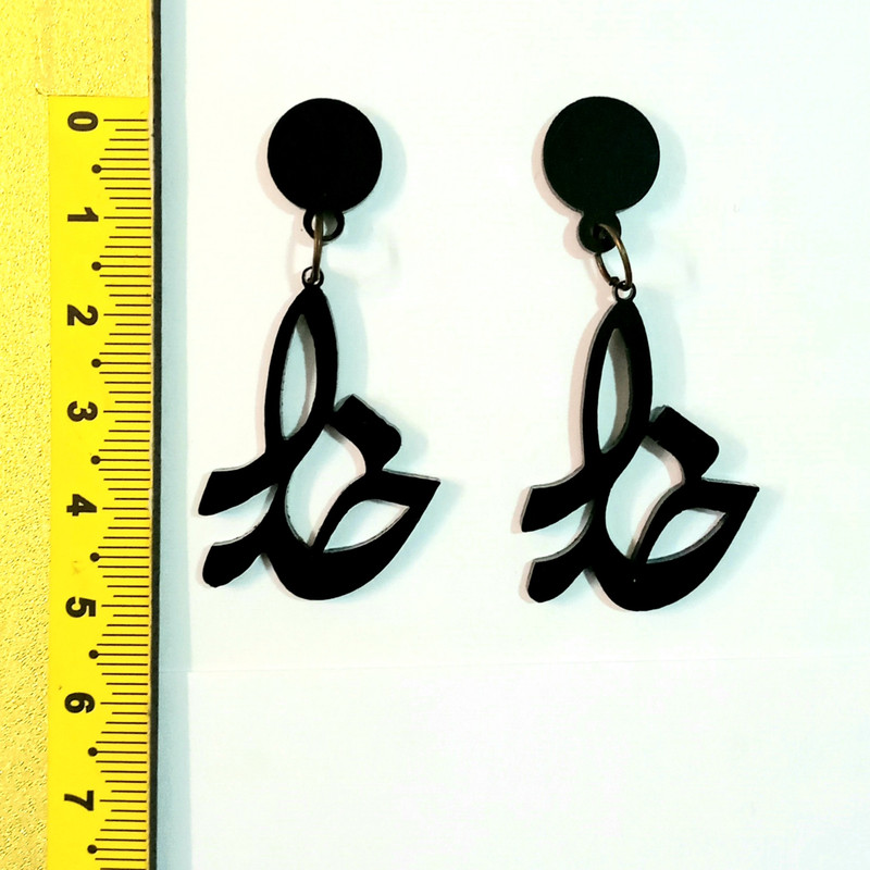 گوشواره دخترانه مدل خدا