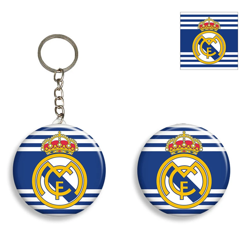 پیکسل مدل باشگاه ورزشی رئال مادرید کد Real madrid F.C A A166 به همراه جاکلیدی و استیکر