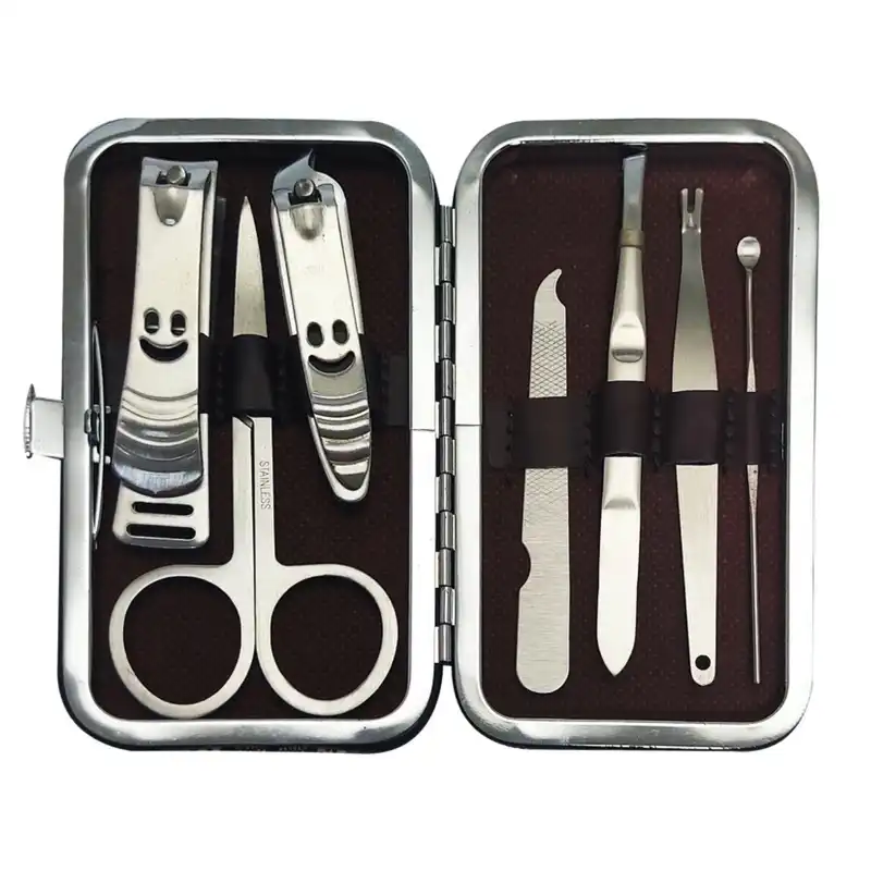 ست مانیکور و پدیکور مدل لبخند مجموعه 7 عددی