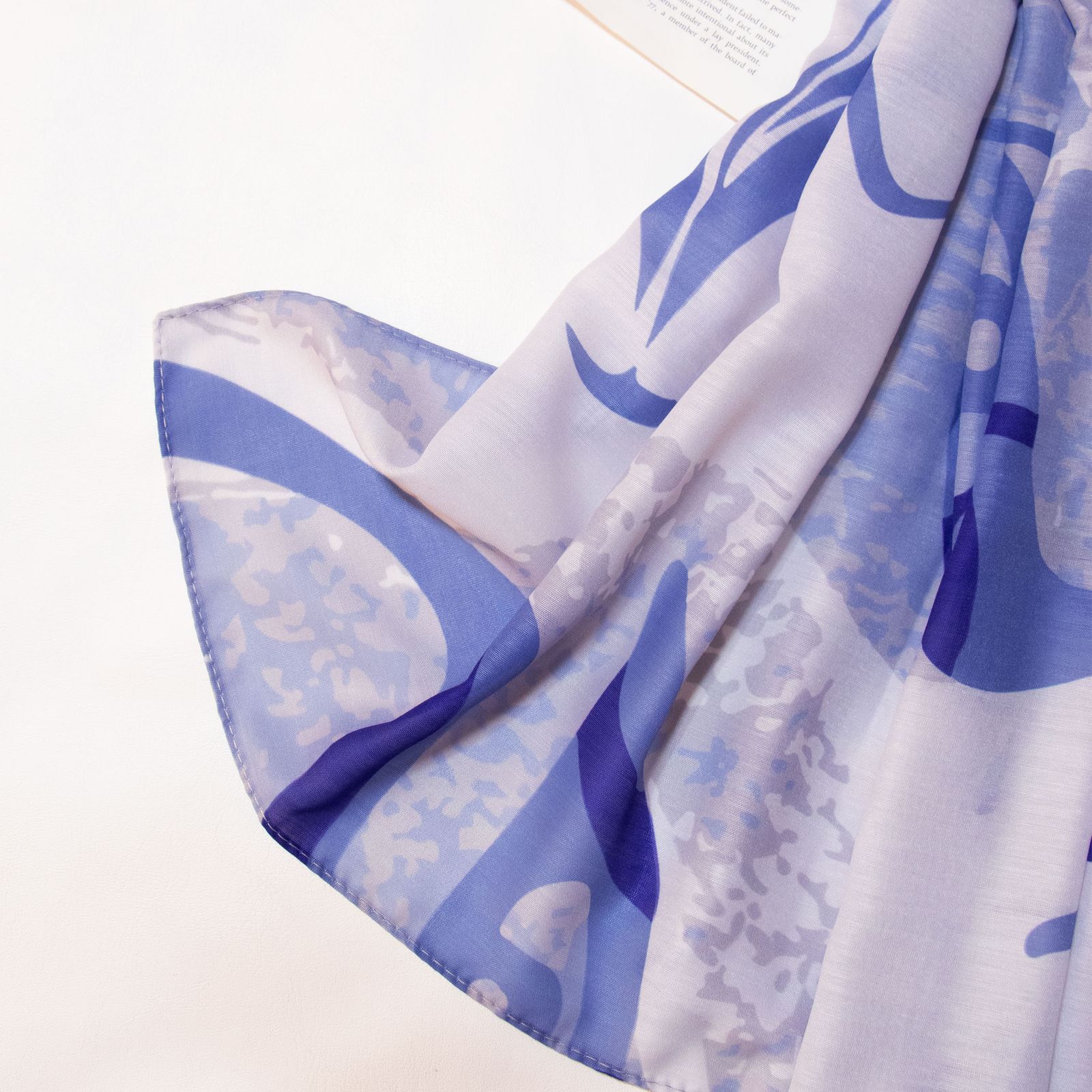 شال زنانه مدل مزونی چشم کد a-1951 -  - 7