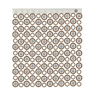 پرده آریا کریستال مدل رویا سایز 75x70 سانتی متر