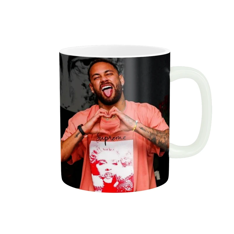 ماگ پاد آفرين طرح نيمار مدل عاشقانه کد 1088