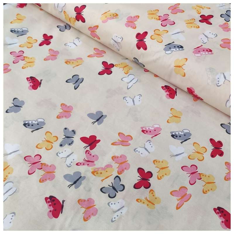 پارچه ملحفه مدل پروانه ای