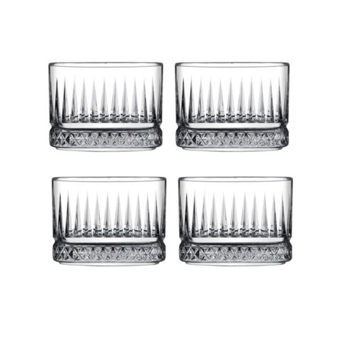 پیاله پاشاباغچه مدل مربع الیسا کد 530138 بسته 4 عددی