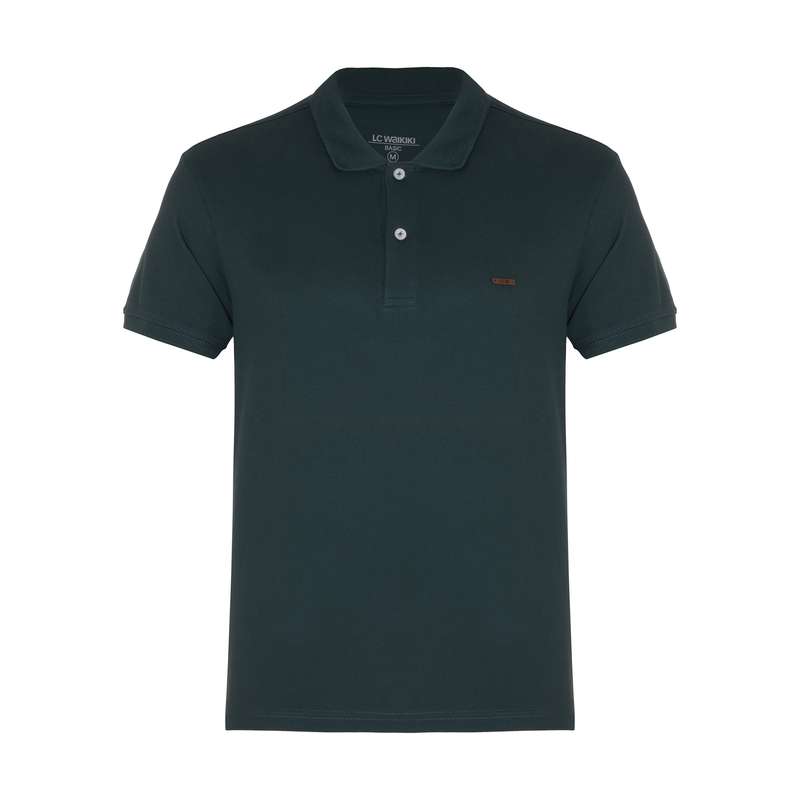 پولوشرت مردانه ال سی وایکیکی مدل 1S87075Z8-K7Z-DARKGREEN