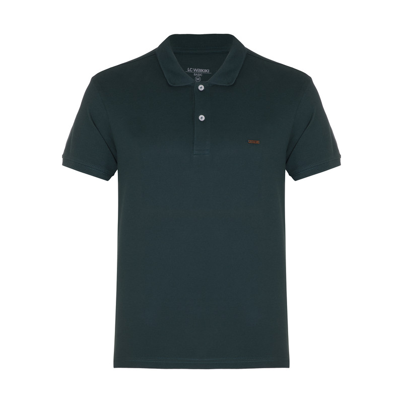 پولوشرت مردانه ال سی وایکیکی مدل 1S87075Z8-K7Z-DARKGREEN