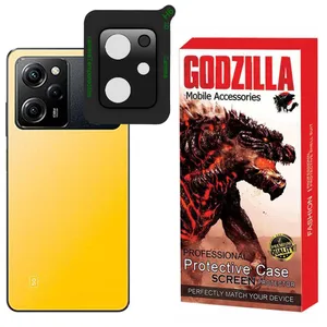 محافظ لنز دوربین گودزیلا مدل G-3D مناسب برای گوشی موبایل شیائومی Poco X5 Pro