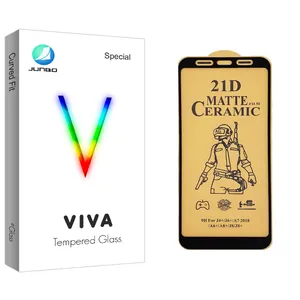 Junbo Viva Glass Ceramics Screen Protector For Samsung سامسونگ Galaxy A750/A7 2018