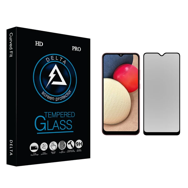 محافظ صفحه نمایش حریم شخصی دلتا مدل HD مناسب برای گوشی موبایل سامسونگ Galaxy A02s