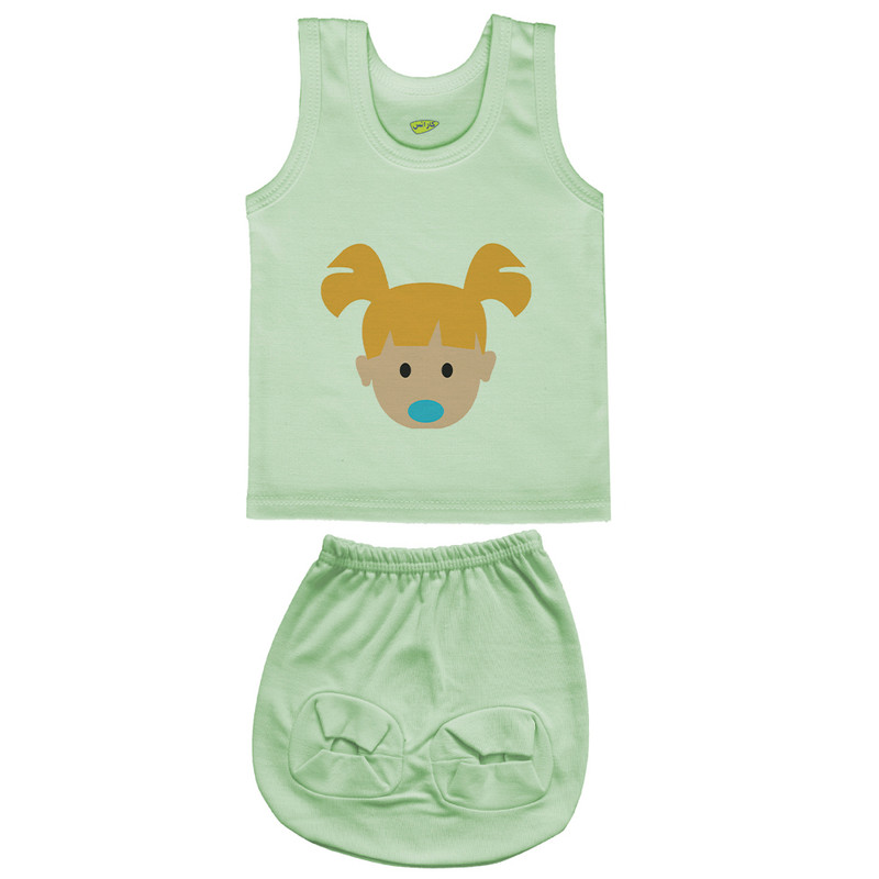 ست تاپ و شورت نوزادی کارانس مدل SSG-102