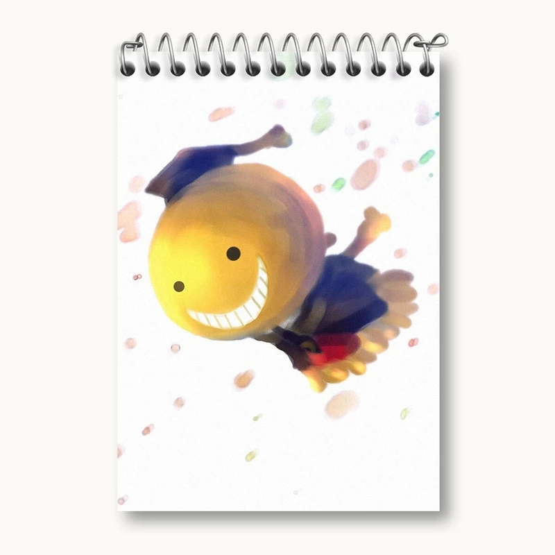 دفتر یادداشت 50 برگ خندالو مدل کورو سنسی انیمه کلاس آدمکشی کد 32074