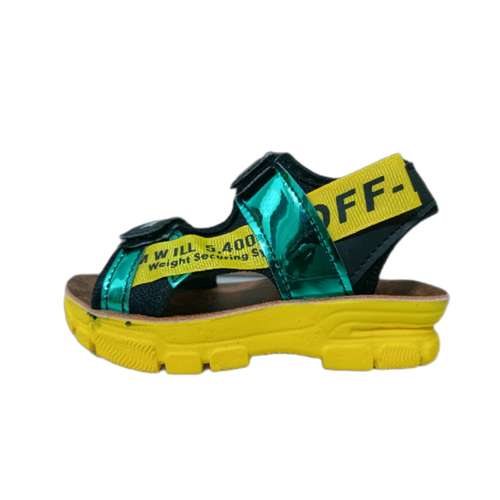 صندل پسرانه مدل آرتین طبی کد P.a.t رنگ زرد