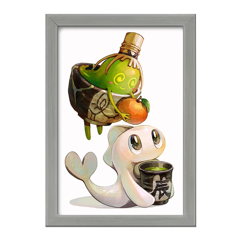 تابلو خندالو طرح بازی پوکمون (pokemon) کد 32723