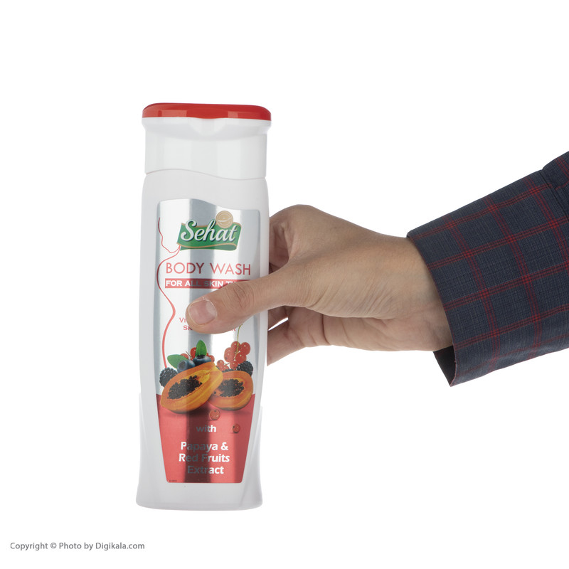 شامپو بدن صحت مدل Papaya & Red Fruits Extract حجم 300 میلی لیتر شامپو بدن صحت مدل Papaya & Red Fruits Extract حجم 300 میلی لیتر