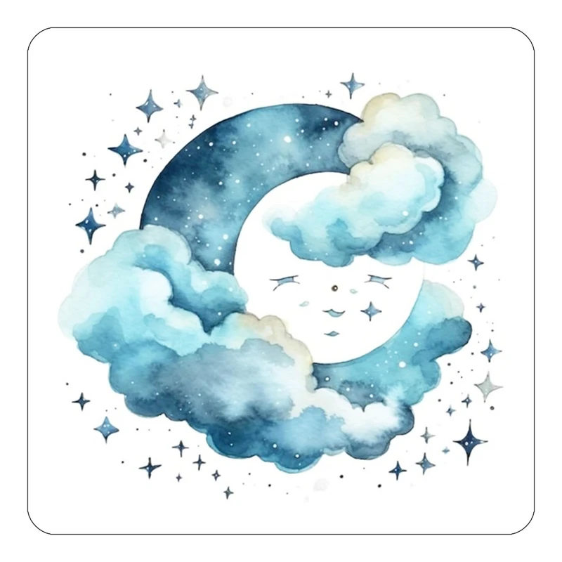 مگنت کاکتی طرح ماه و ستاره مدل mp55133