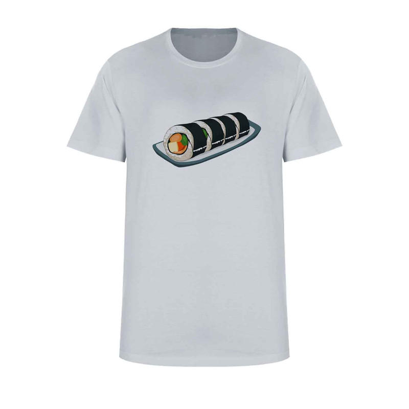 تی شرت آستین کوتاه زنانه مدل غذا دریایی کد K287T