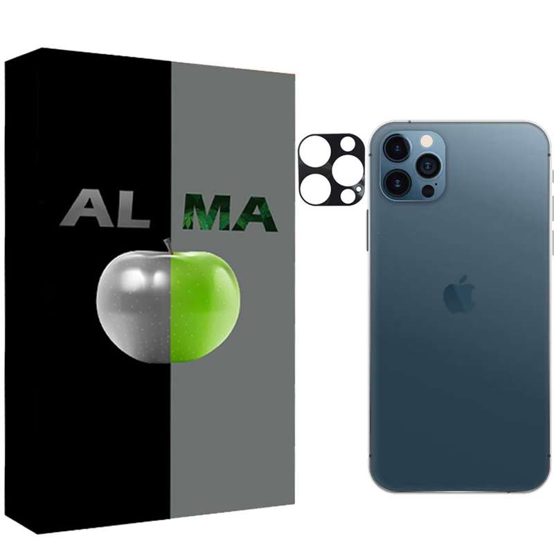 محافظ لنز دوربین آلما مدل LN-FLZ مناسب برای گوشی موبایل اپل IPhone 12 Pro Max