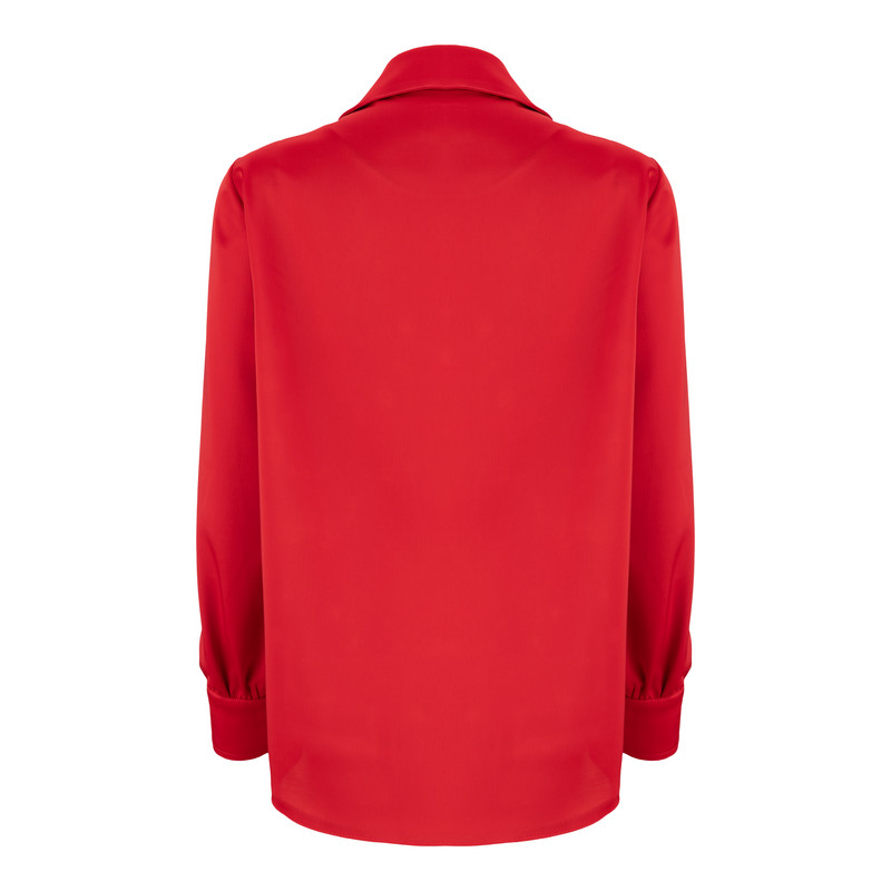 شومیز آستین بلند زنانه السانا مدل بنفشه کد 184774