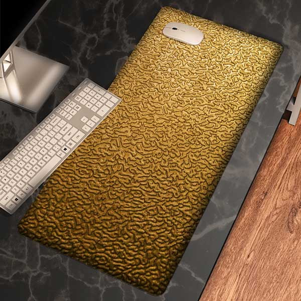 ماوس پد مدل نقوش زیبای طلایی M50L003-M13074