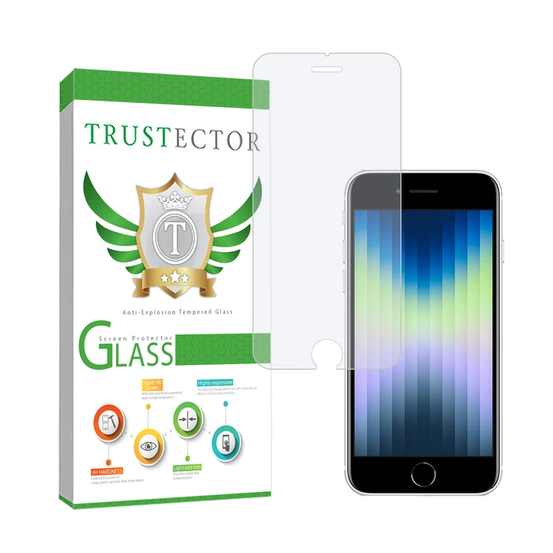 محافظ صفحه نمایش ساده تراستکتور مدل SIMPLT مناسب برای گوشی موبایل اپل iphone SE 2022