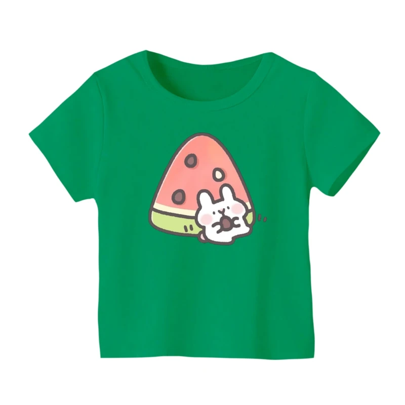 تی شرت آستین کوتاه بچگانه مدل خرگوش یلدایی کد 5