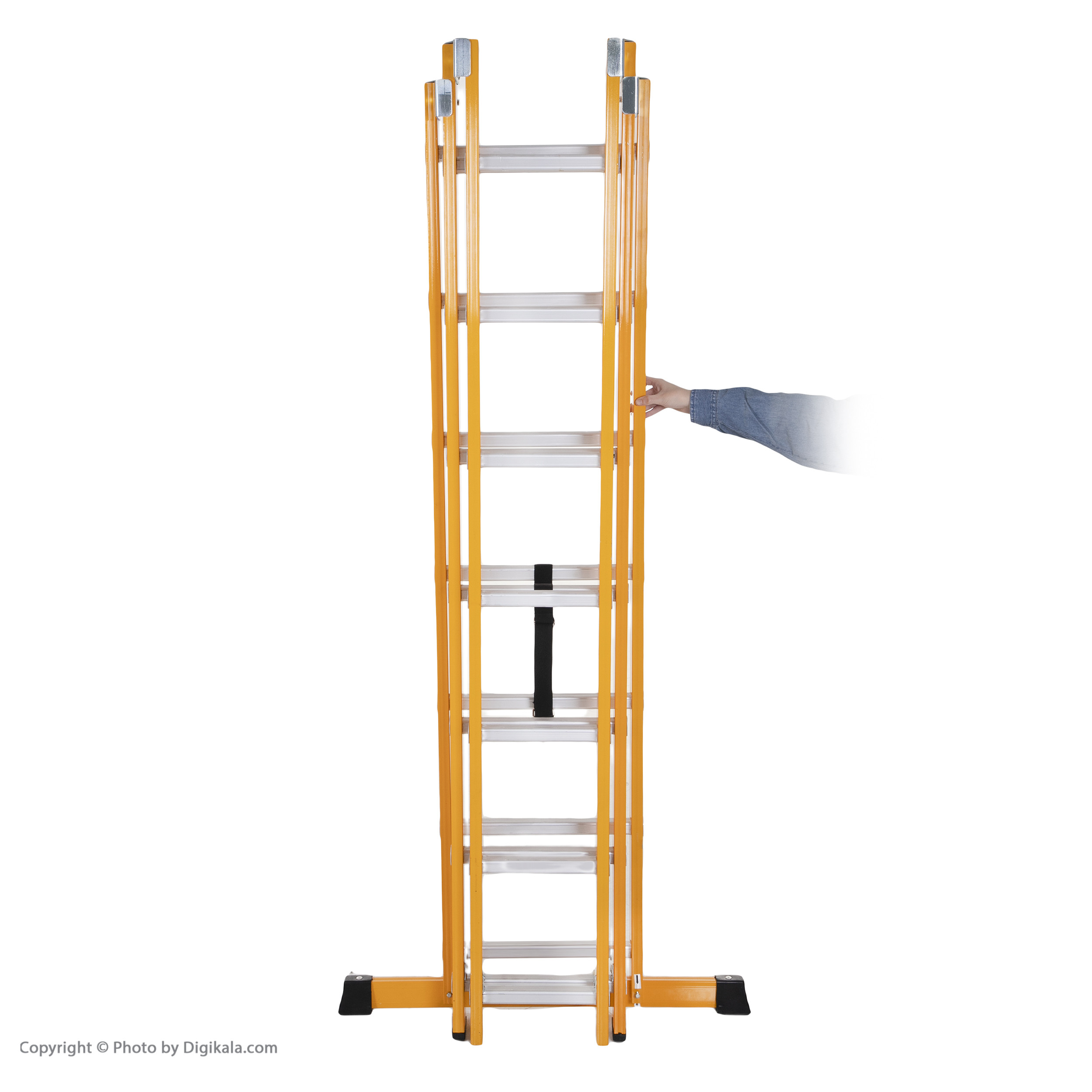 نردبان 21 پله آلوم پارس پله مدل الگانت 3