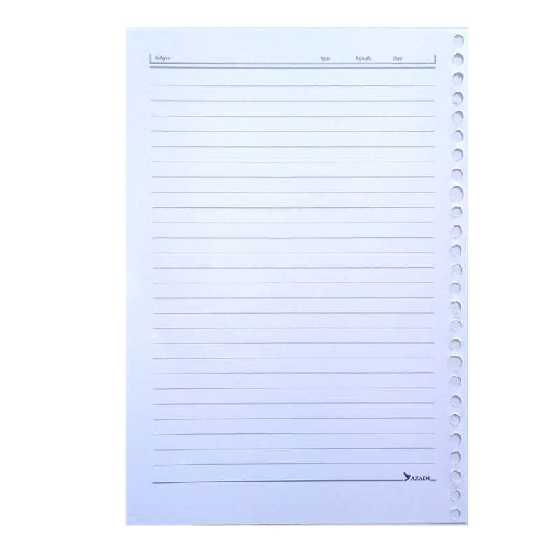 کاغذ کلاسور آزادی کد 2578 بسته 100 عددی