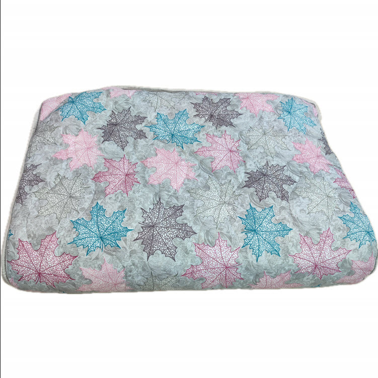 تشک مهمان طرح مسافرتی مدل برگ پاییزی کد 01 یک نفره سایز 178x85 سانتی متر