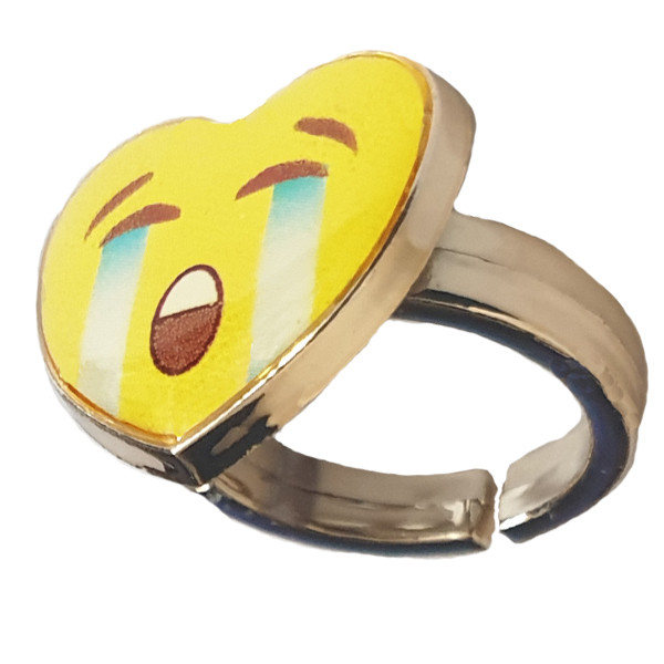 انگشتر دخترانه طرح استیکر کد 023